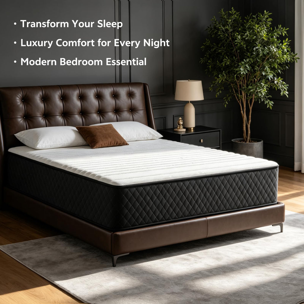 Full Size 12 Inch Hybrid Mattress O163