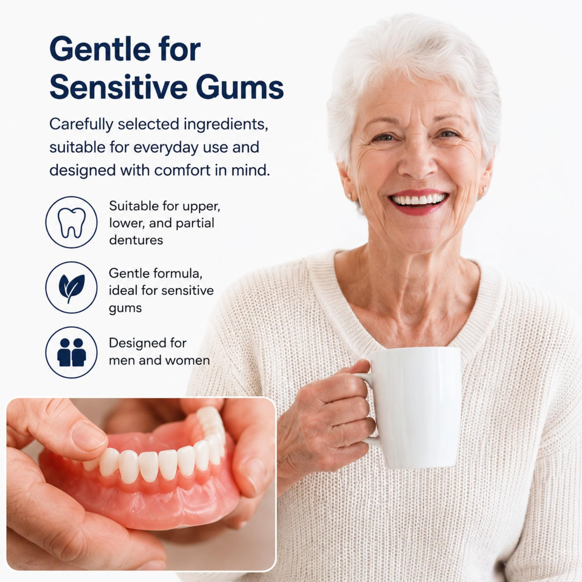 Adhesive Cream Denture Kit C49080