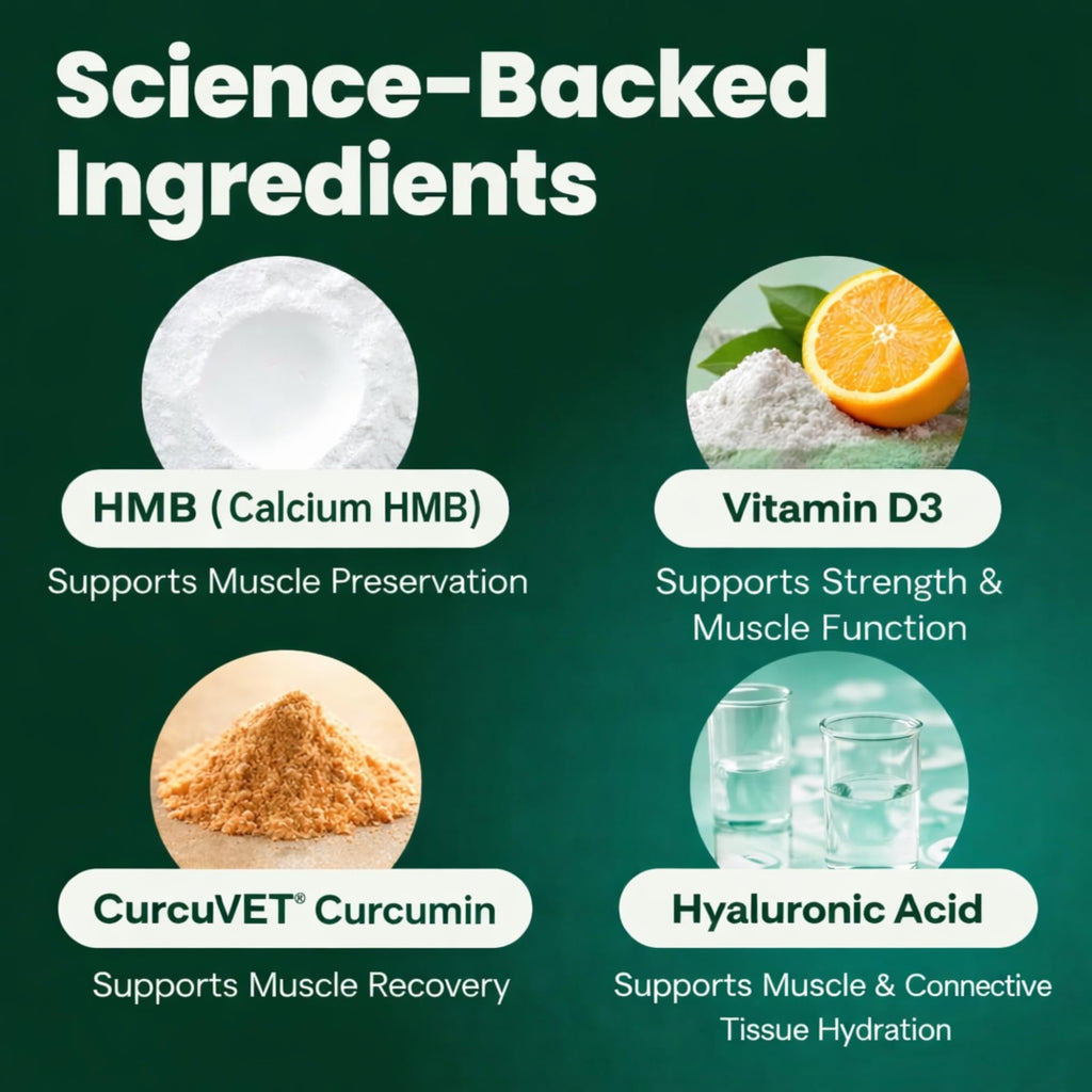 Healthy Muscle & Strength Powder for Dogs E210