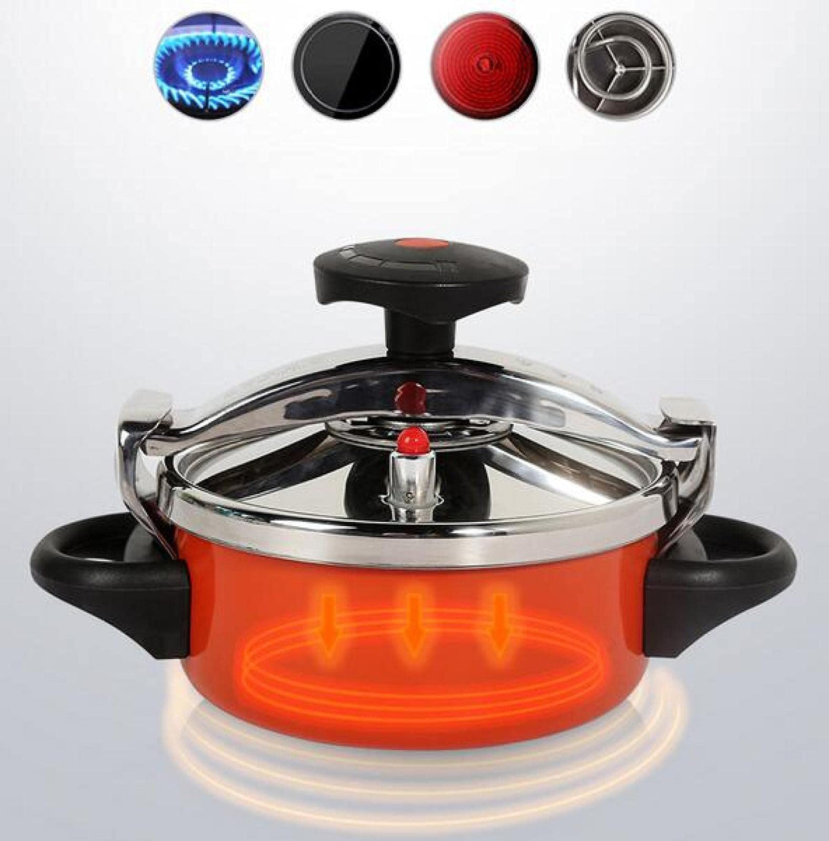 Camping Pressure Cooker Aluminum Alloy 2L V2277