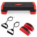 Aerobic Step Platform with Risers & Resistance Bands P439