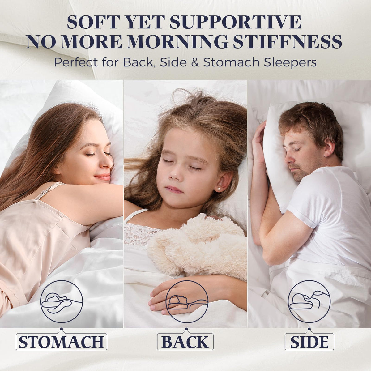 King Size Down Alternative Pillow 2 Pack K1248
