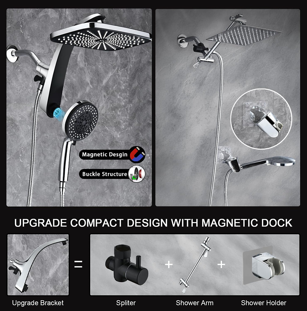 Chrome Handheld Rain Shower Head N302705