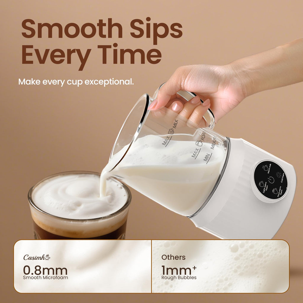 4-in-1 Electric Milk Frother and Steamer S162879