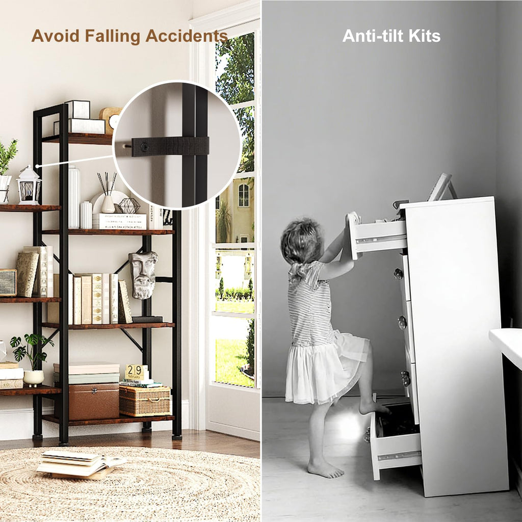 5 Tier Bookshelf with 14 Display Shelves O53360