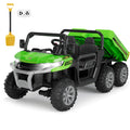 24V 2-Seater 6-Wheel Ride On Dump Truck with Remote Control V803