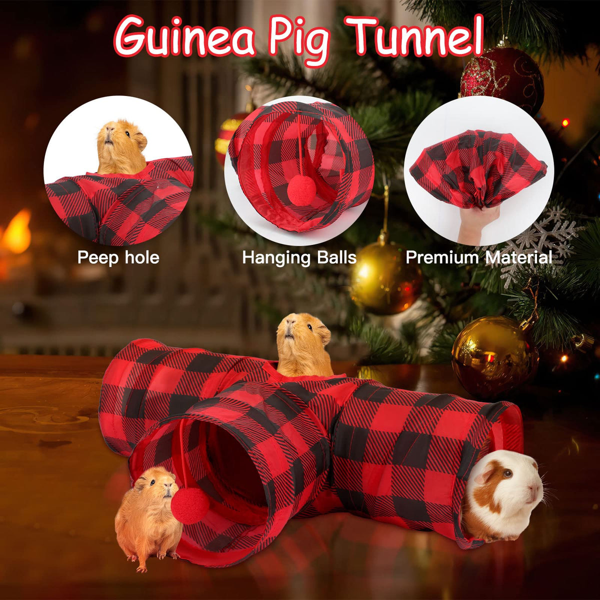5.9" Collapsible 3 Way Small Animal Tunnel S78130