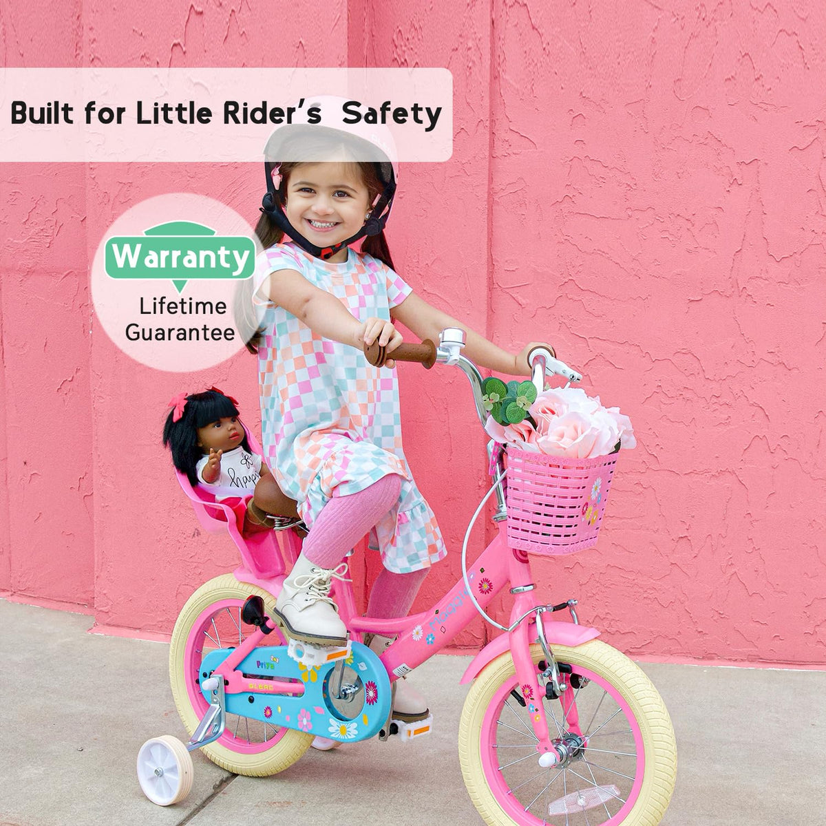 12-20 Inch Kids Bike with Training Wheels P95315
