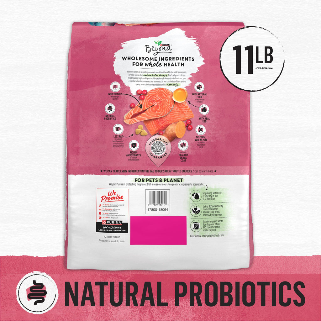 Grain Free Dry Cat Food Salmon, Egg and Sweet Potato Recipe 11 lb. Bag L502495
