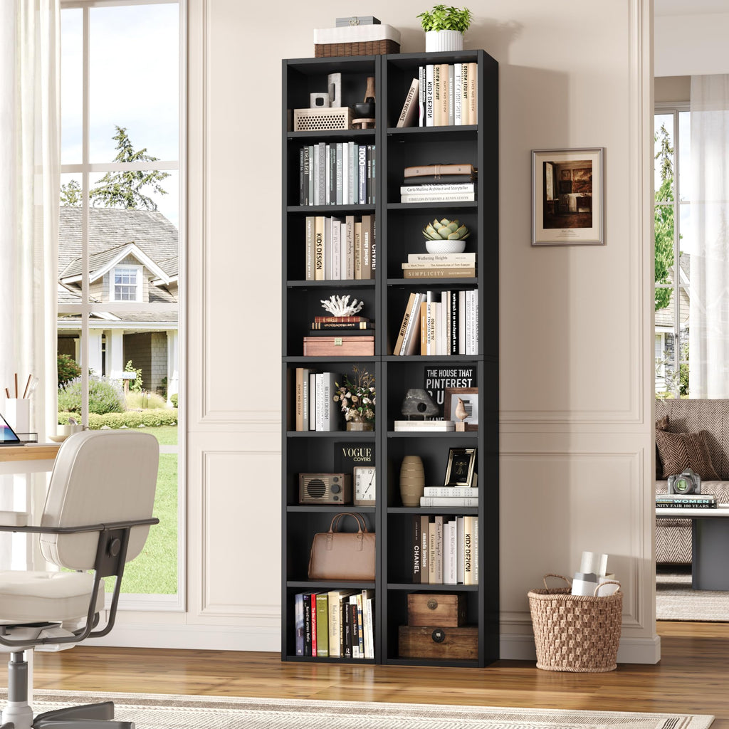 8-Tier Narrow Bookshelf Q91229