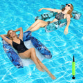 Inflatable Pool Floats Adult 4-in-1 Pool Hammock Lounge Chairs X235326
