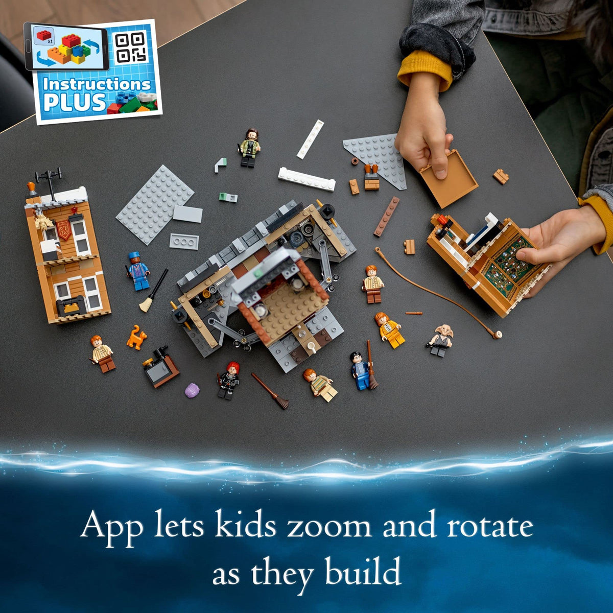 Building Set with 9 Minifigures A190613
