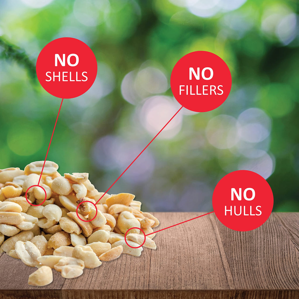 Woodpecker Wild Bird Seed 20 lb & Peanut Pieces 15 lb Nut & Fruit Mix O189