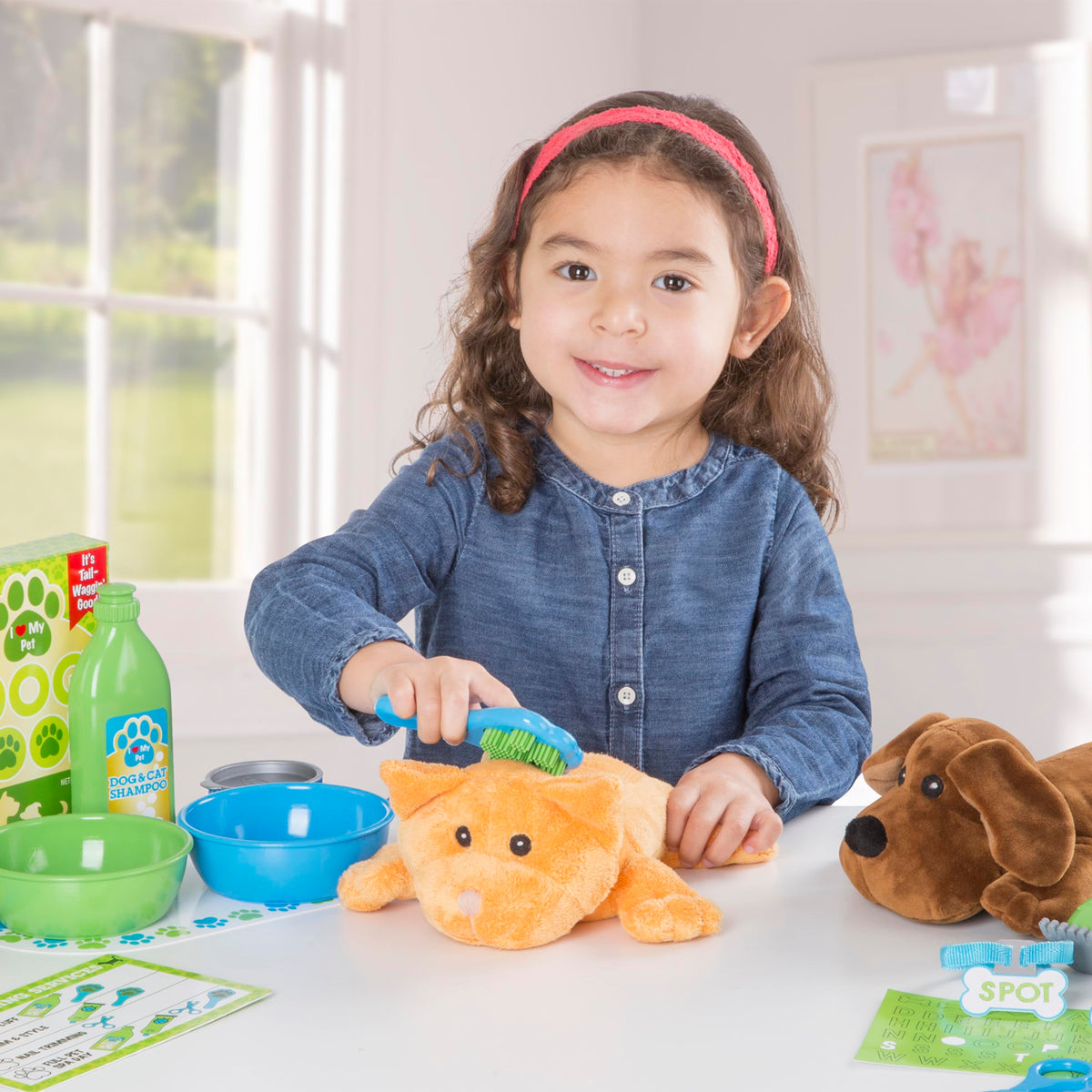 Feeding and Grooming Pet Care Play Set N74960