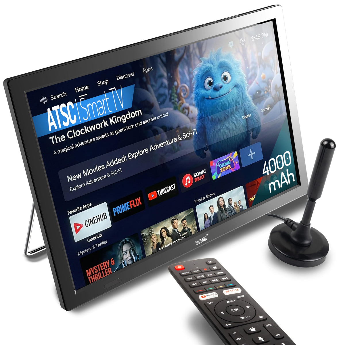 15.6" Rechargeable Battery TV Z24391