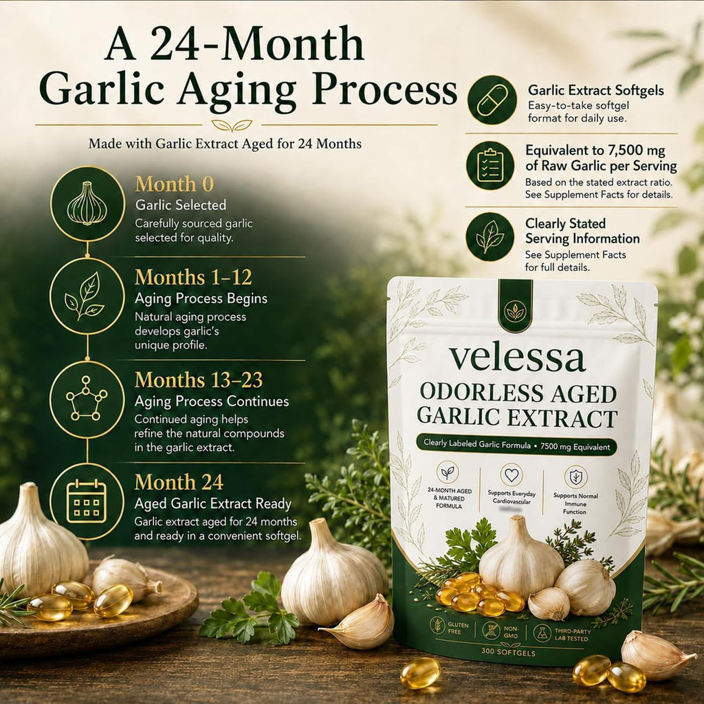 Odorless Aged Garlic Extract P2424