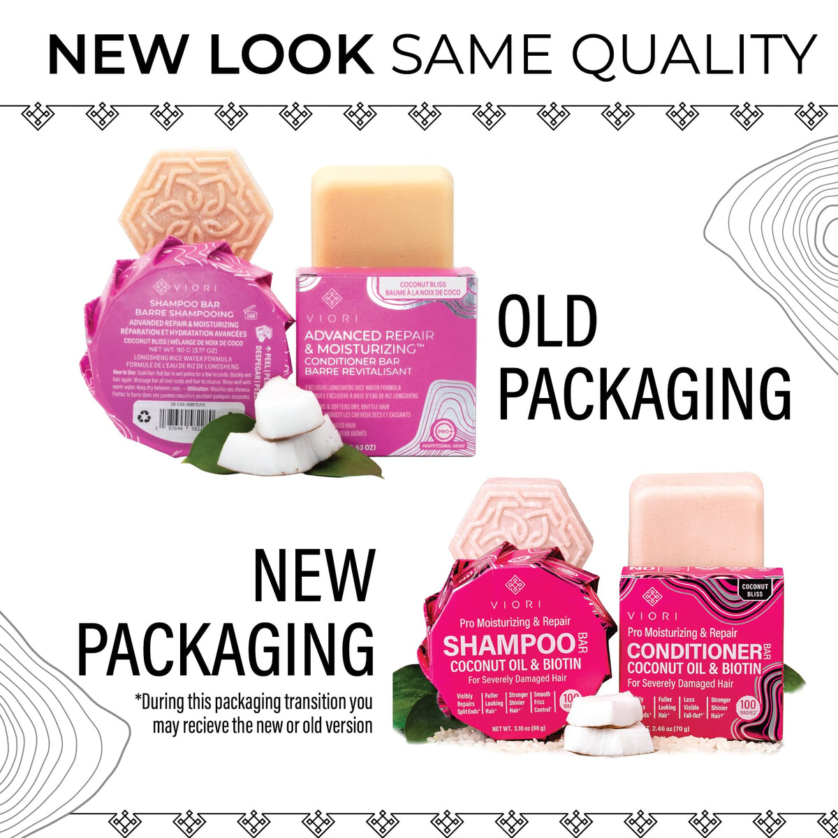 Coconut Repair Shampoo & Conditioner Set Z6169