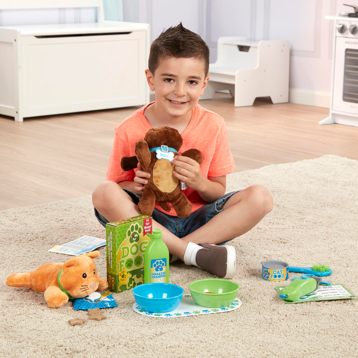 Feeding and Grooming Pet Care Play Set N74960