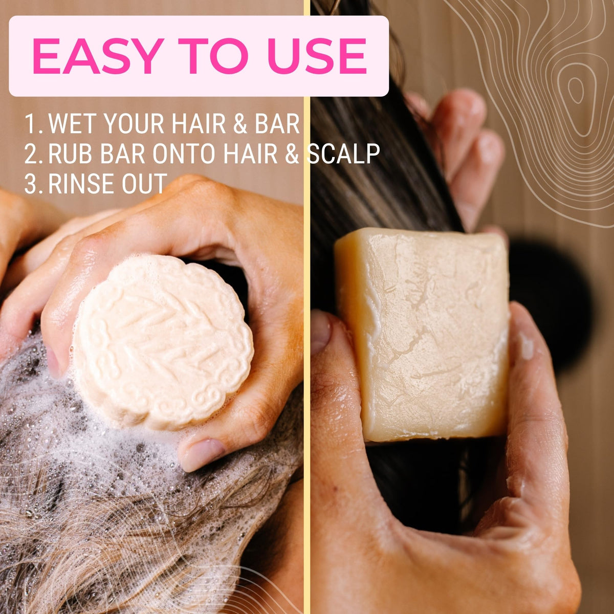 Coconut Repair Shampoo & Conditioner Set Z6169