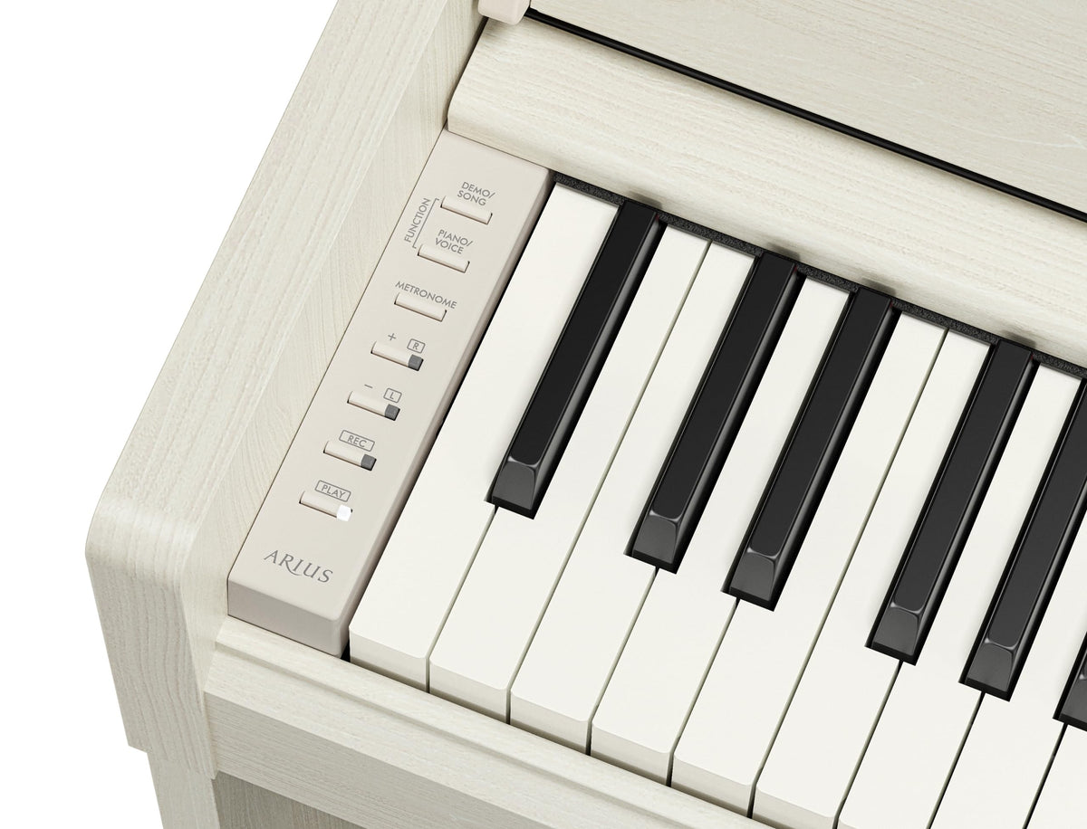 88-Key Weighted Digital Piano with 3-Pedal Unit in White Birch N158