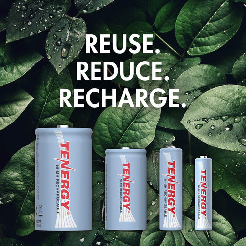 1.2V Rechargeable NiMH AA AAA C and D Battery Combo K23628