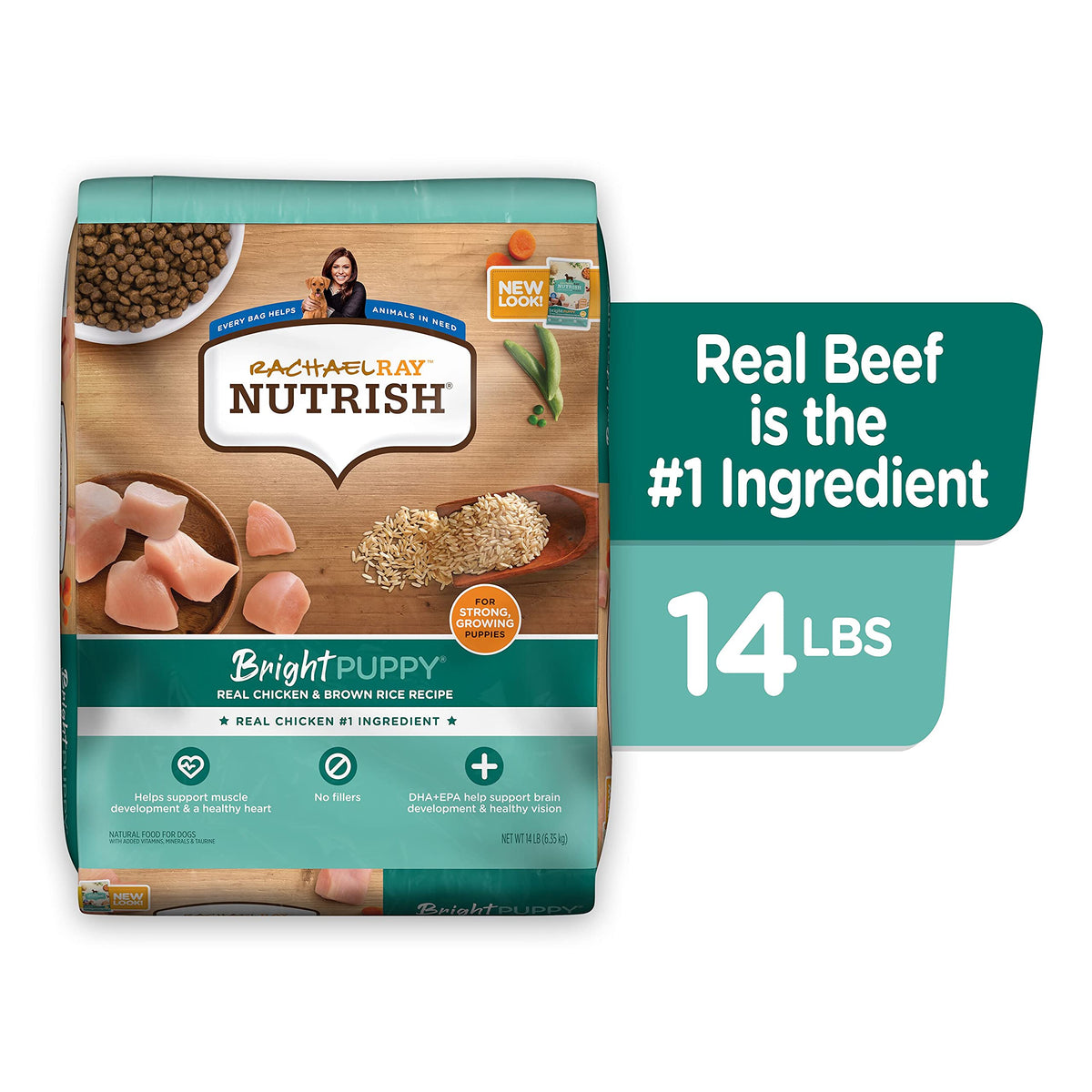 Chicken & Brown Rice Dry Dog Food 14 lb. Bag Y898