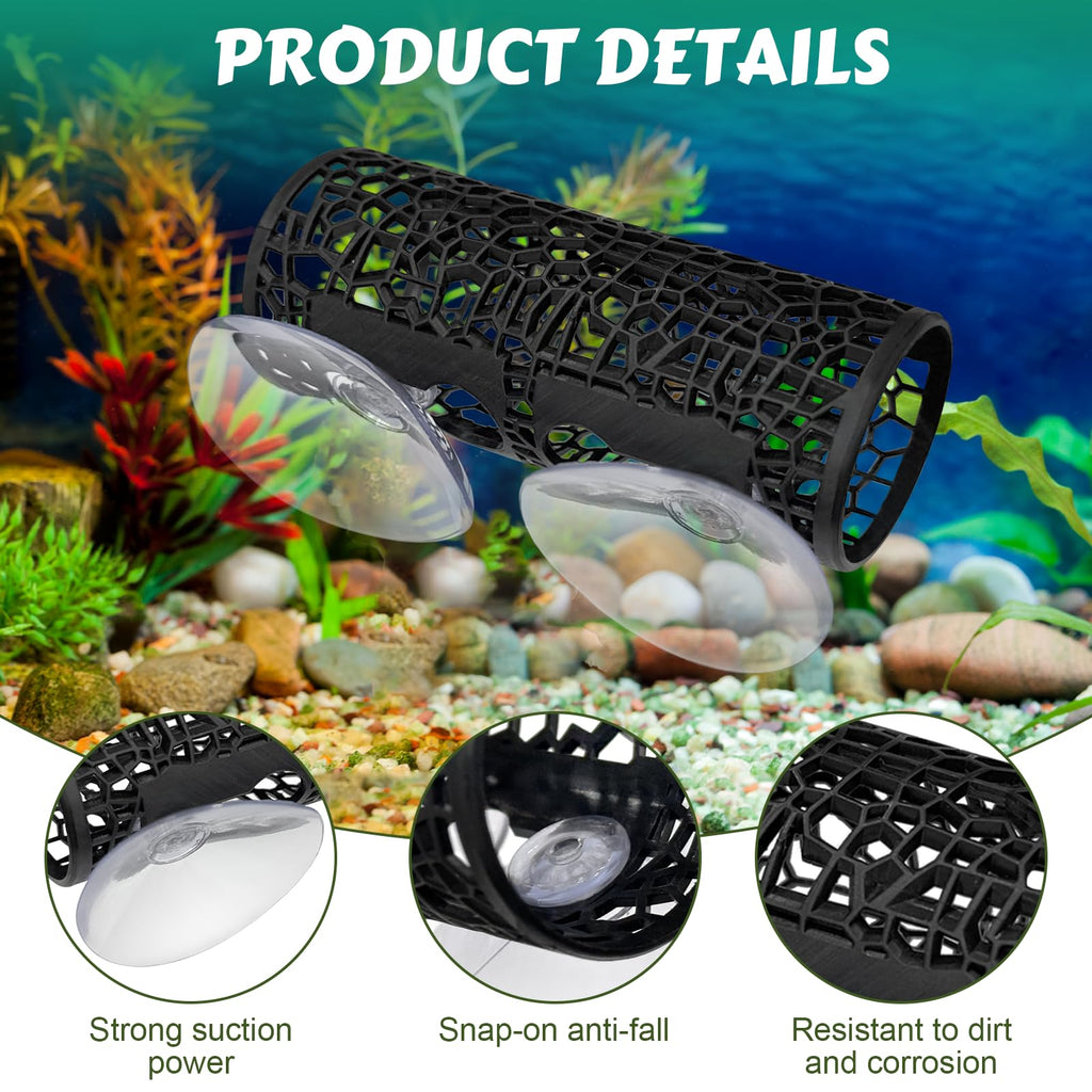 Betta Hammock & Fish Toys Set, Aquarium Decor Plastic Plants A2703