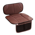 Black Car Seat Protector with 2 Storage Pockets X99265
