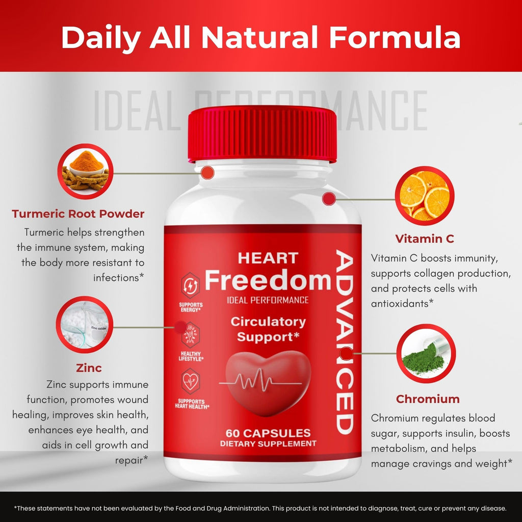 Heart Freedom Capsules 3 Pack C114157