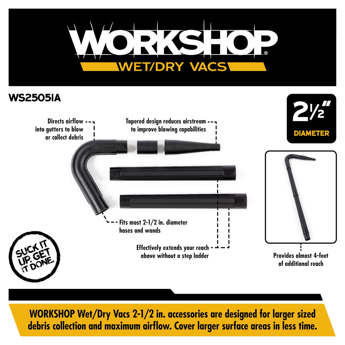 Gutter Cleaning Vac Attachment Kit X39493