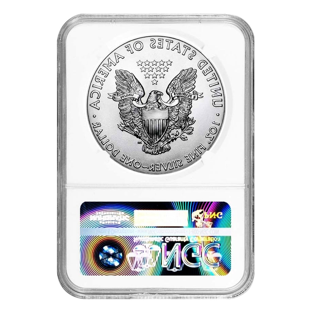 2017 $1 American Silver Eagle Coin MS70 I958