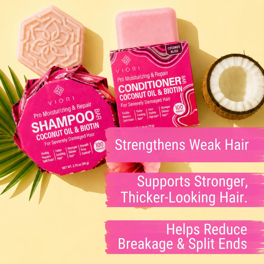 Coconut Repair Shampoo & Conditioner Set Z6169