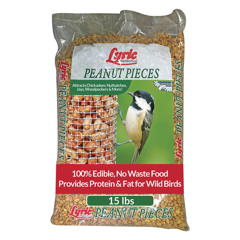 Woodpecker Wild Bird Seed 20 lb & Peanut Pieces 15 lb Nut & Fruit Mix O189