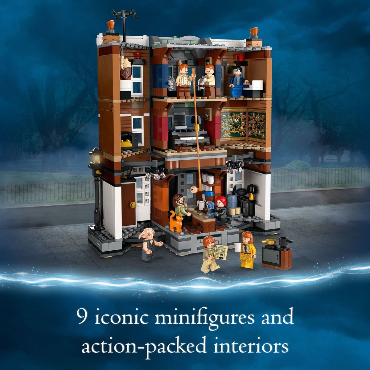 Building Set with 9 Minifigures A190613