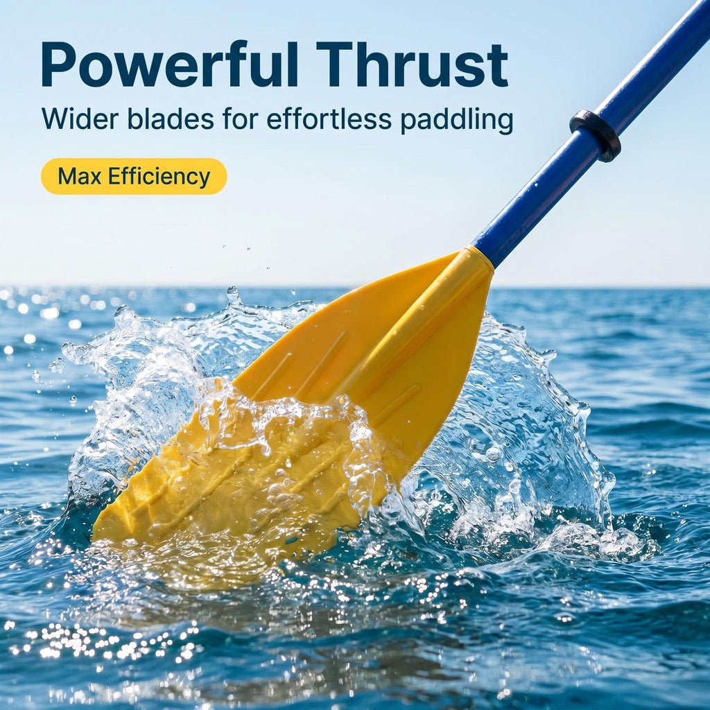 2 Pieces Detachable Boat Oars T107