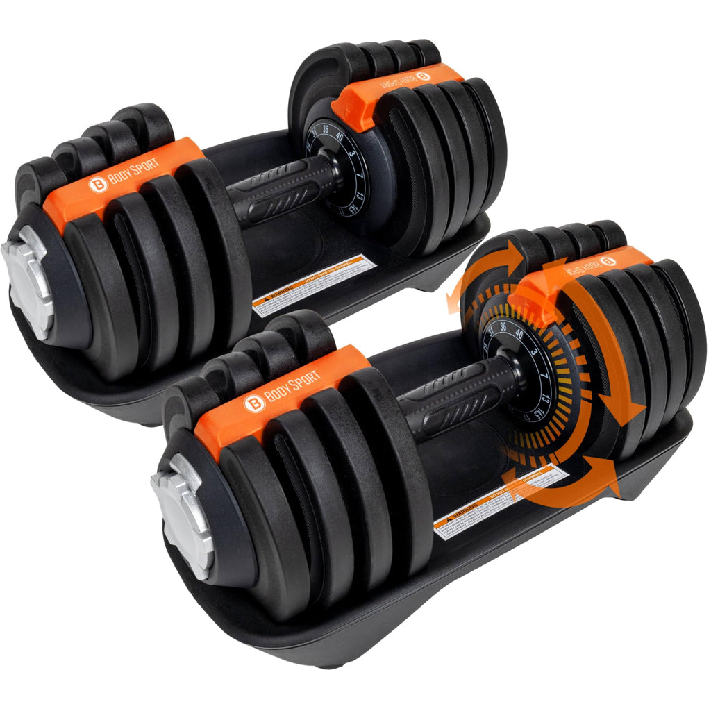 40 Pound Adjustable Dumbbells Z1552