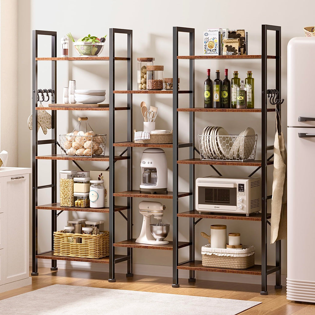 5 Tier Bookshelf with 14 Display Shelves O53360