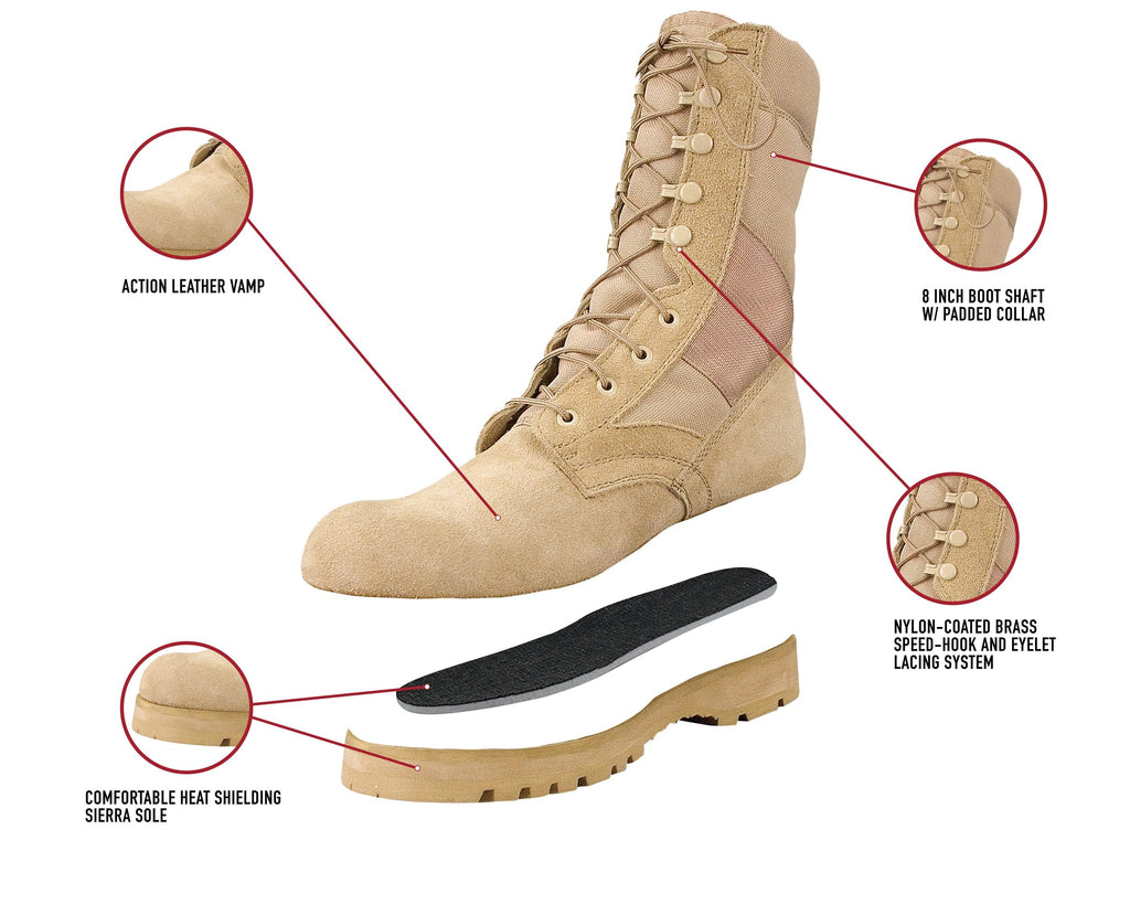 8 Inch Tactical Boots K4212