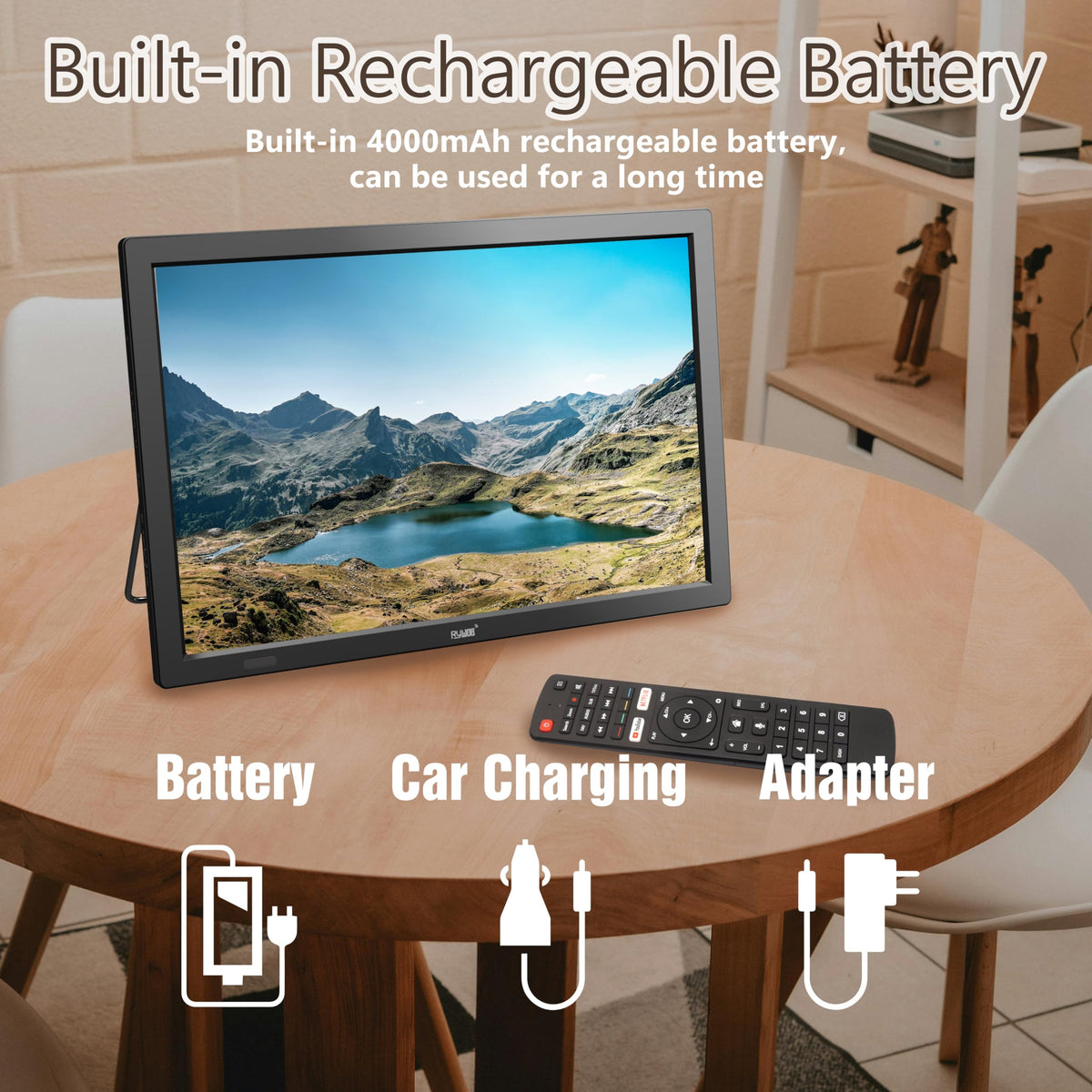 15.6" Rechargeable Battery TV Z24391