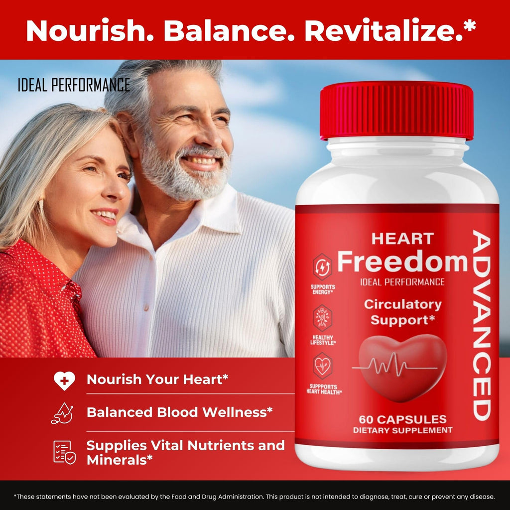 Heart Freedom Capsules 3 Pack C114157