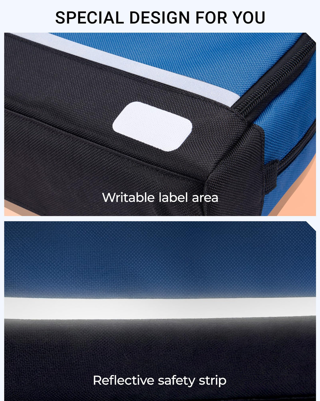 2 Pack Small Tool Bags with Strap 12" & 10" I101