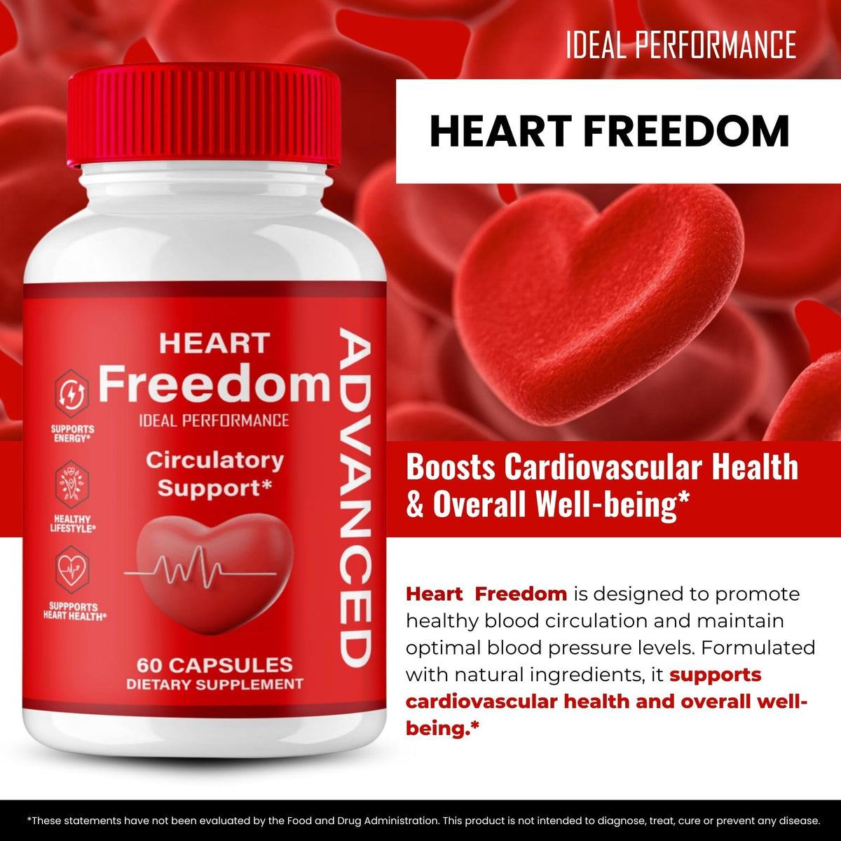 Heart Freedom Capsules 3 Pack C114157
