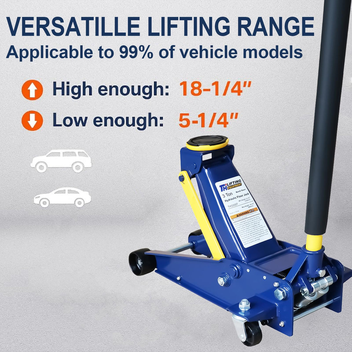 3 Ton Low Profile Hydraulic Floor Jack I2118