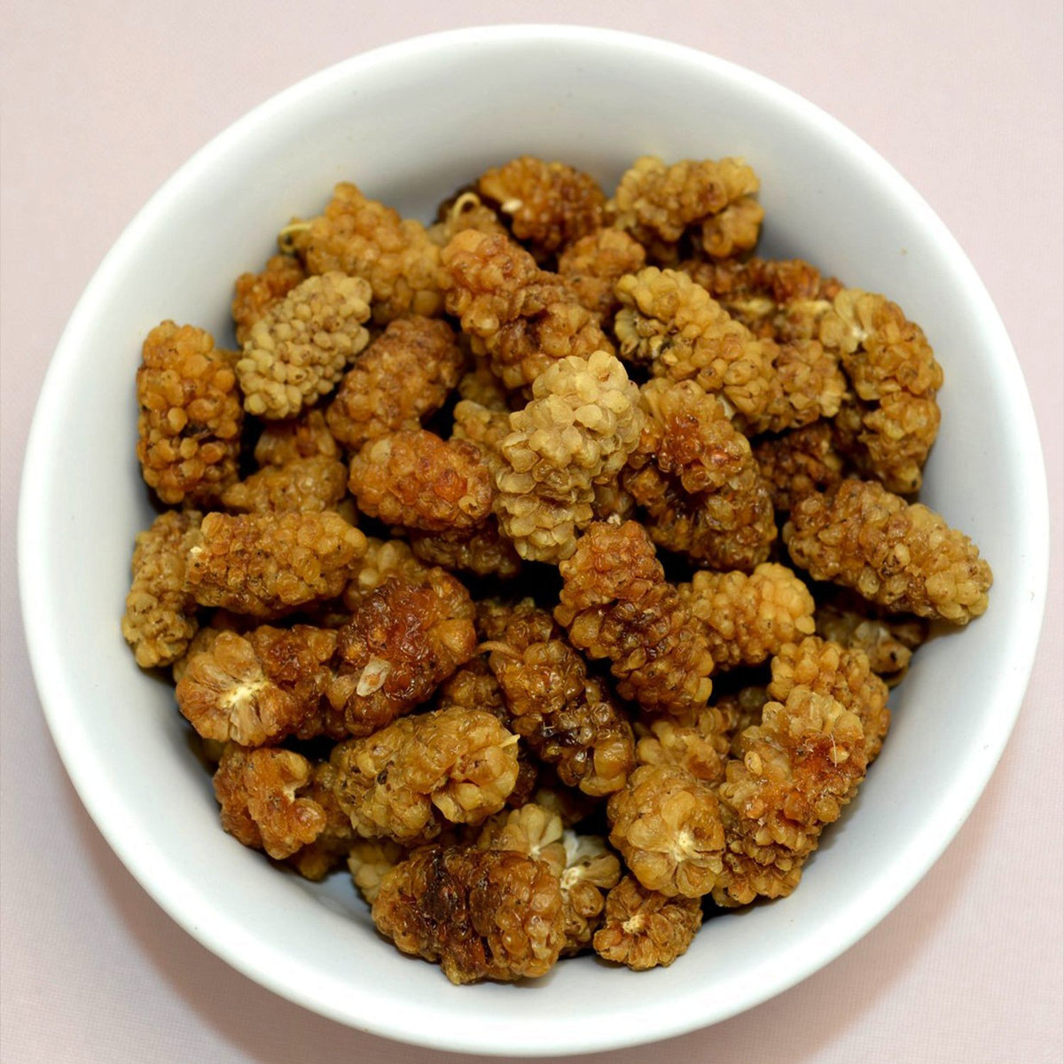 32oz Raw Organic White Sun Dried Mulberries B4158