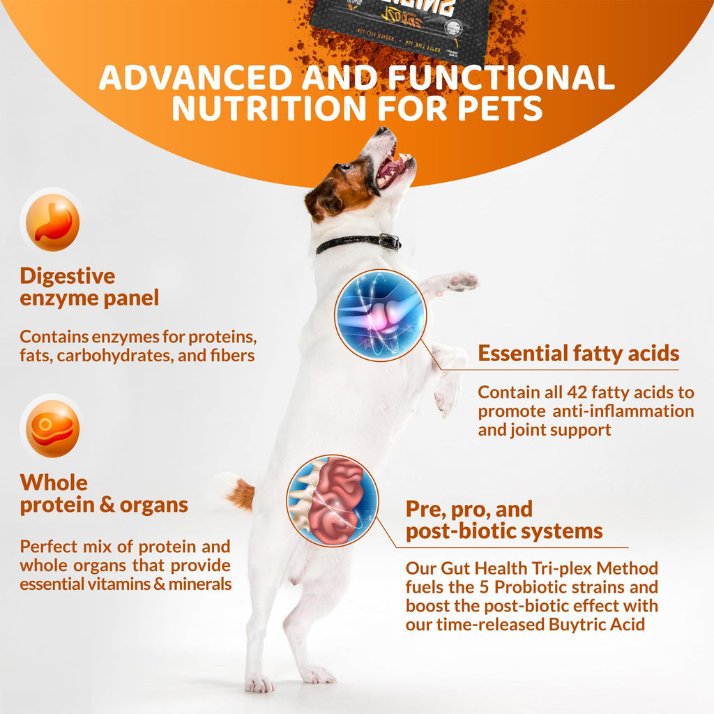 5-in-1 Dog Supplement Powdered Food Topper with Omega 3 Fish Oil 5 lbs A3614