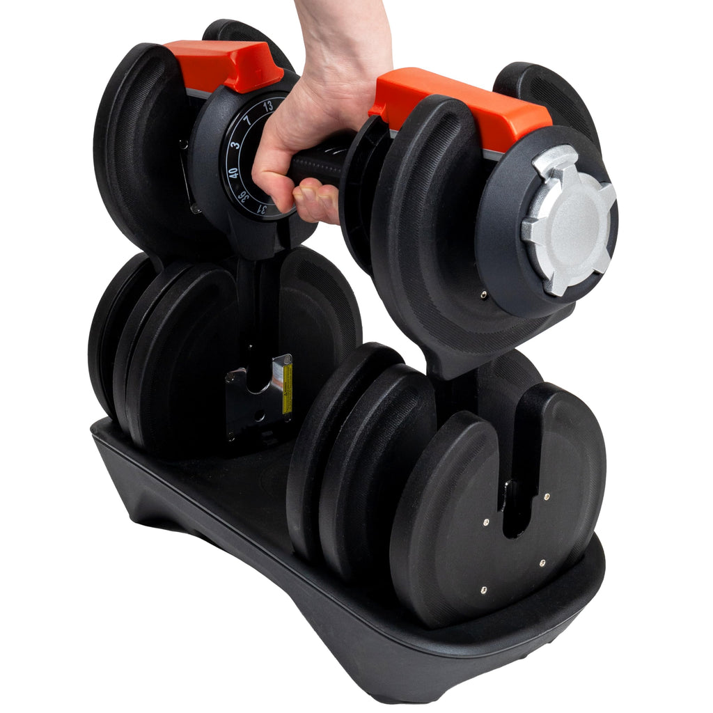40 Pound Adjustable Dumbbells Z1552