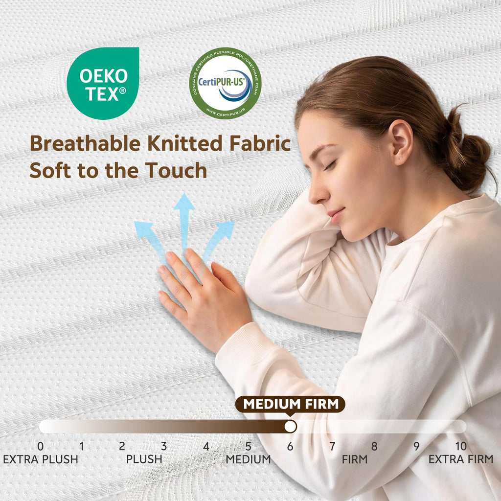 Full Size 12 Inch Hybrid Mattress O163