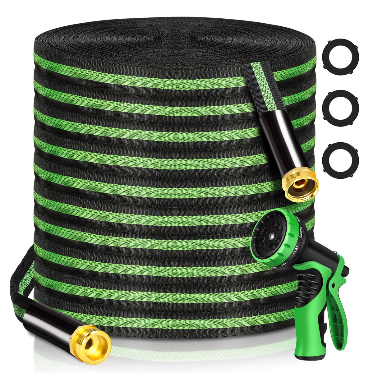 100 ft Flexible Non-Expanding Kink Free Garden Hose Y92866