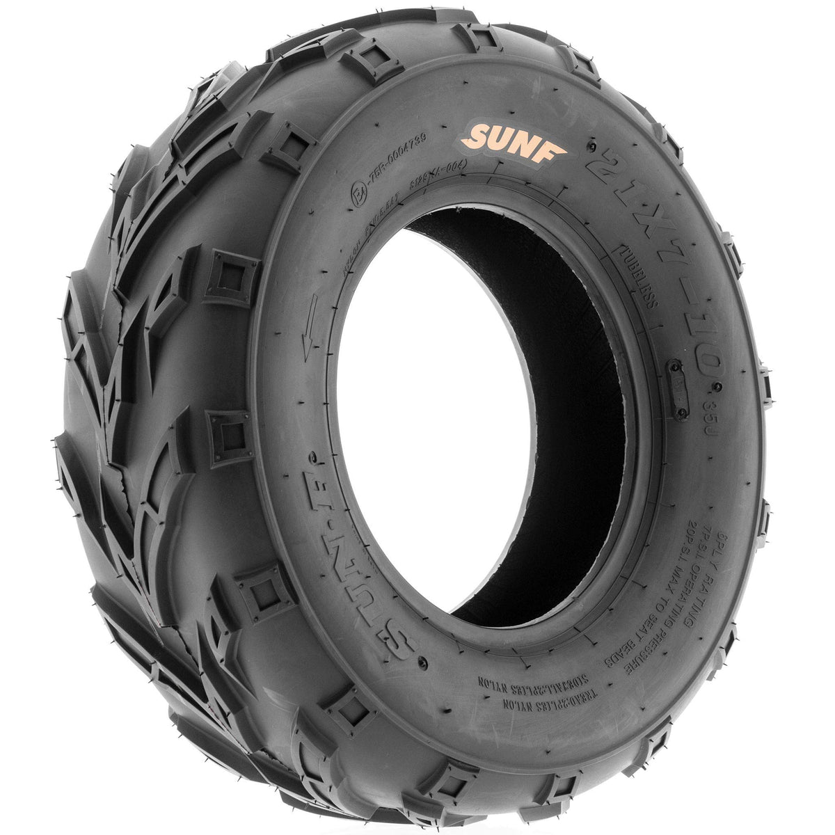 19x7-8 Tubeless 6 Ply Set of 4 Q276