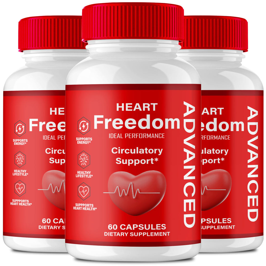 Heart Freedom Capsules 3 Pack C114157